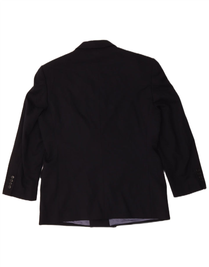 Marks & Spencer Ανδρικό σακάκι με διπλό στήθος UK 40 Medium Navy Blue