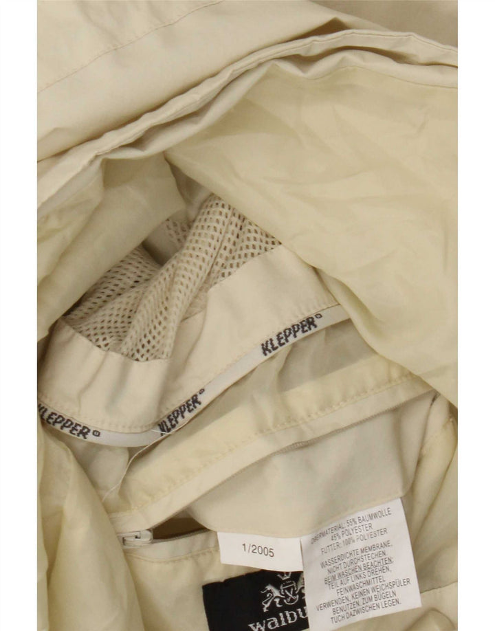 Klepper Mens Utility Jacket UK 40 Large Beige Βαμβακερό