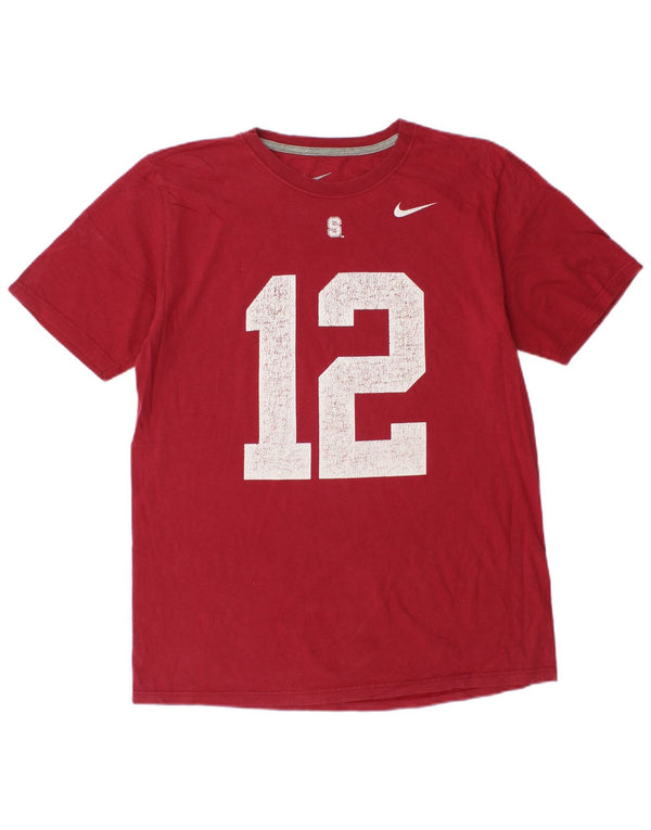 Ανδρικό γραφικό μπλουζάκι Nike Stanford University Standard Fit Top Medium Red
