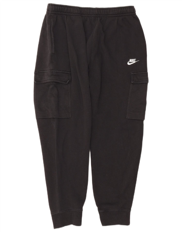 Ανδρική φόρμα NIKE Cargo Παντελόνι Joggers Μεγάλο Μαύρο Βαμβακερό