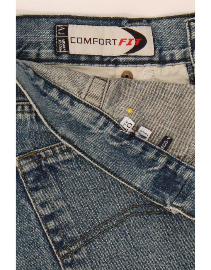 Armani Ανδρικό Comfort Fit Straight Jeans W40 L28 Blue
