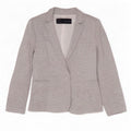 Zara Γυναικείο Open Blazer Jacket UK 12 Medium Grey