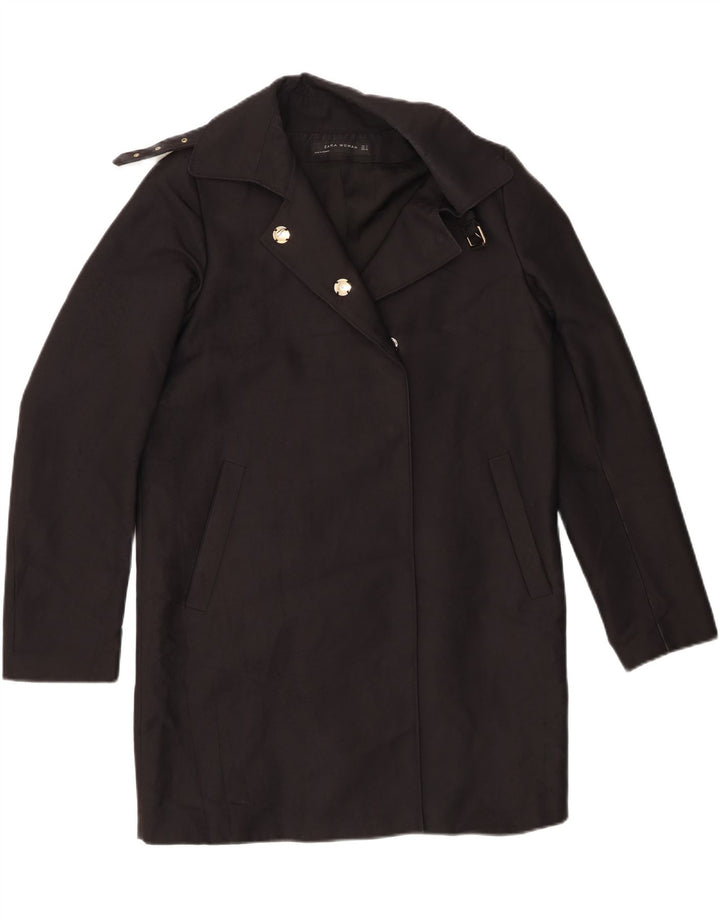 Zara Γυναικείο Oversized Πανωφόρι UK 10 Small Black
