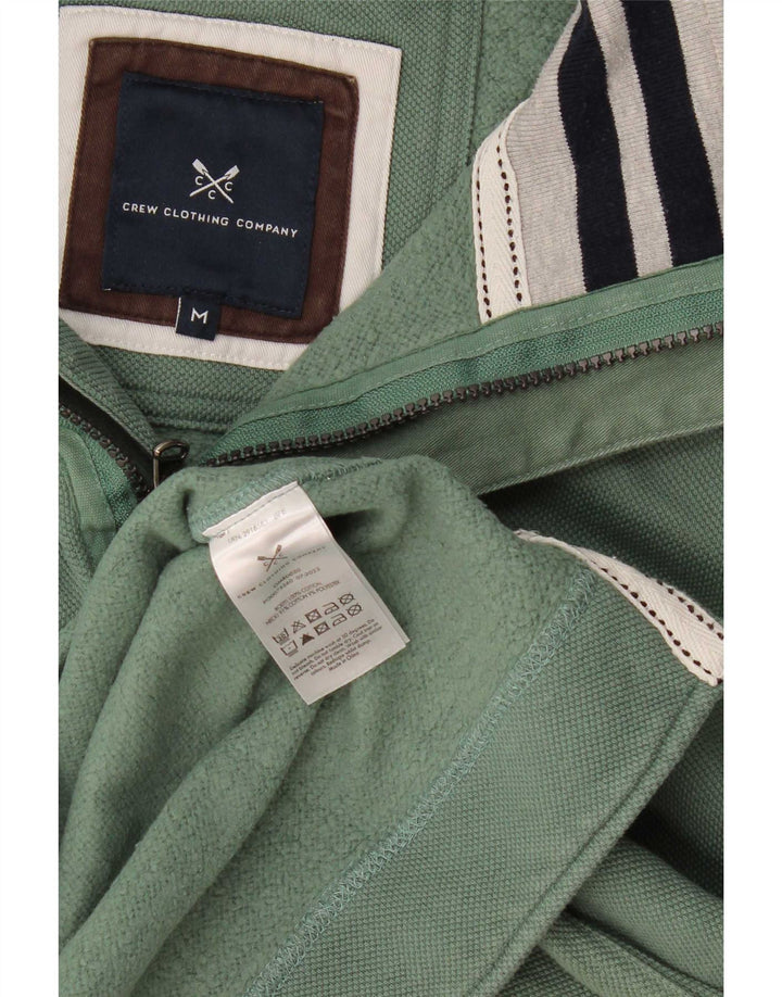 Crew Clothing Ανδρική μπλούζα με φερμουάρ 1/4 με κανονική εφαρμογή Jumper Μεσαίο πράσινο
