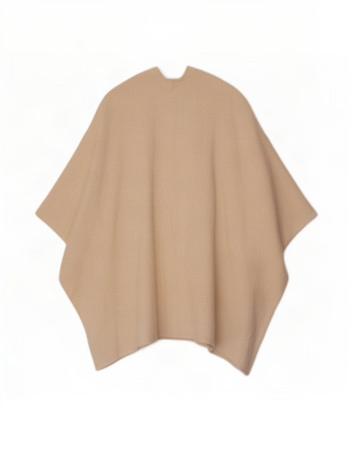 Marks & Spencer Γυναικείο πουλόβερ Poncho Cardigan One Size Beige Polyester