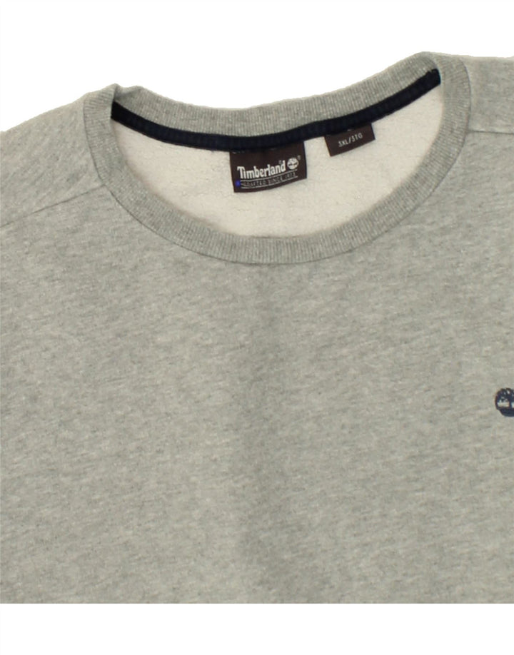 TIMBERLAND Ανδρικό Φούτερ Jumper 3XL Γκρι Βαμβακερό