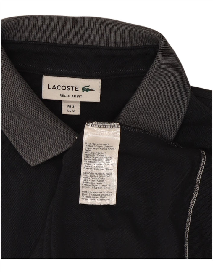 Ανδρικό μπλουζάκι πόλο Lacoste κανονική εφαρμογή, μέγεθος 3 Μικρό μπλε ναυτικό χρώμα