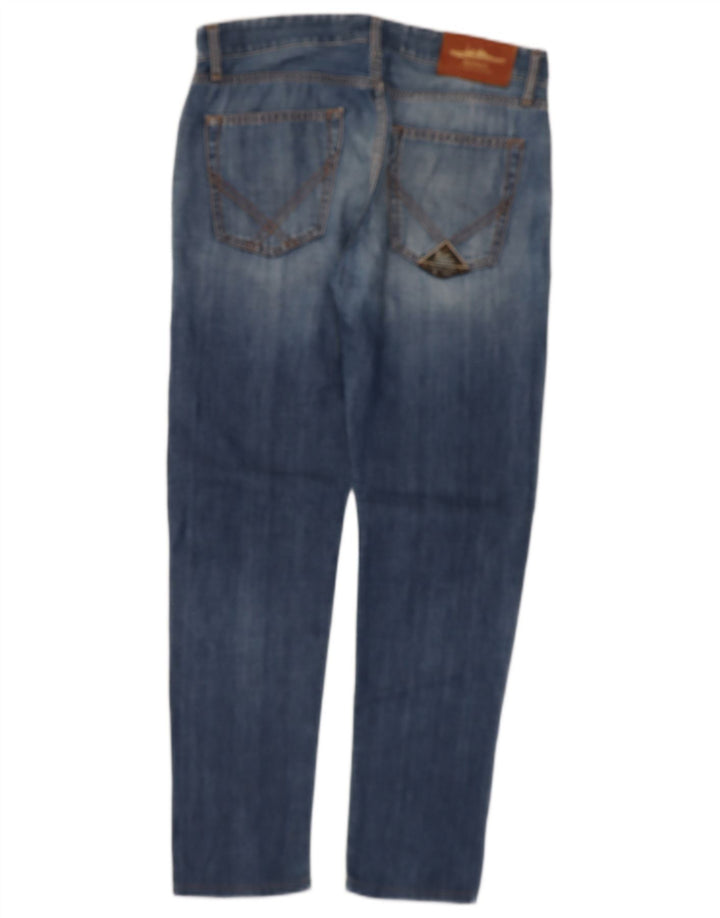 ROY ROGERS Womens Slim Jeans W32 L29  Blue Cotton