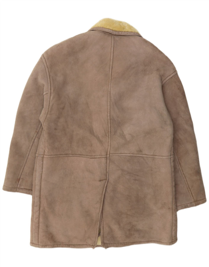 Emme Ανδρικό πανωφόρι Shearling UK 36 Small Grey Colourblock