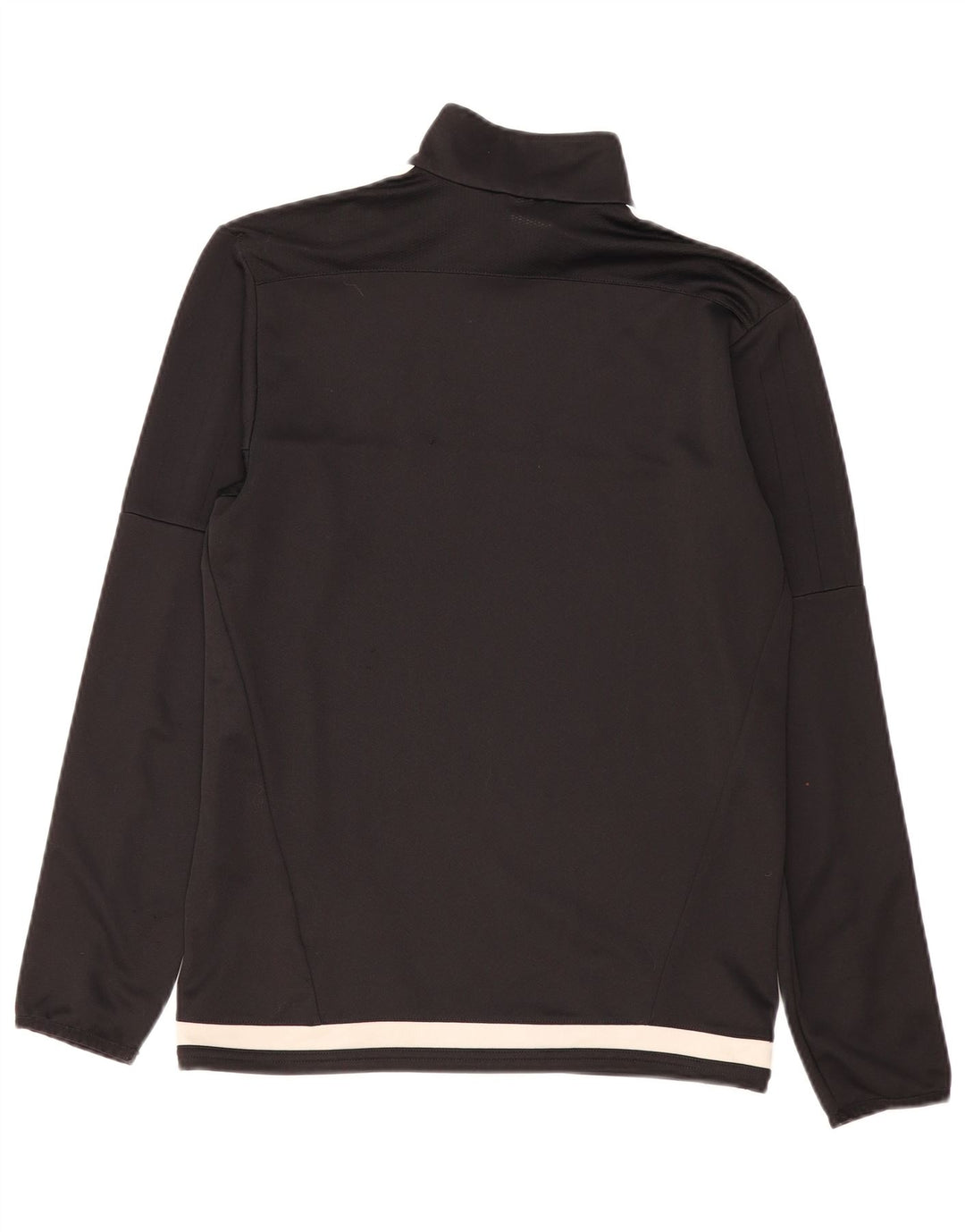 ADIDAS Mens Climacool Zip Neck Pullover Tracksuit Top Small Black