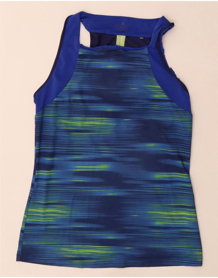 Adidas Γυναικείο γιλέκο Climacool Top UK 8/10 Small Blue Pinstripe