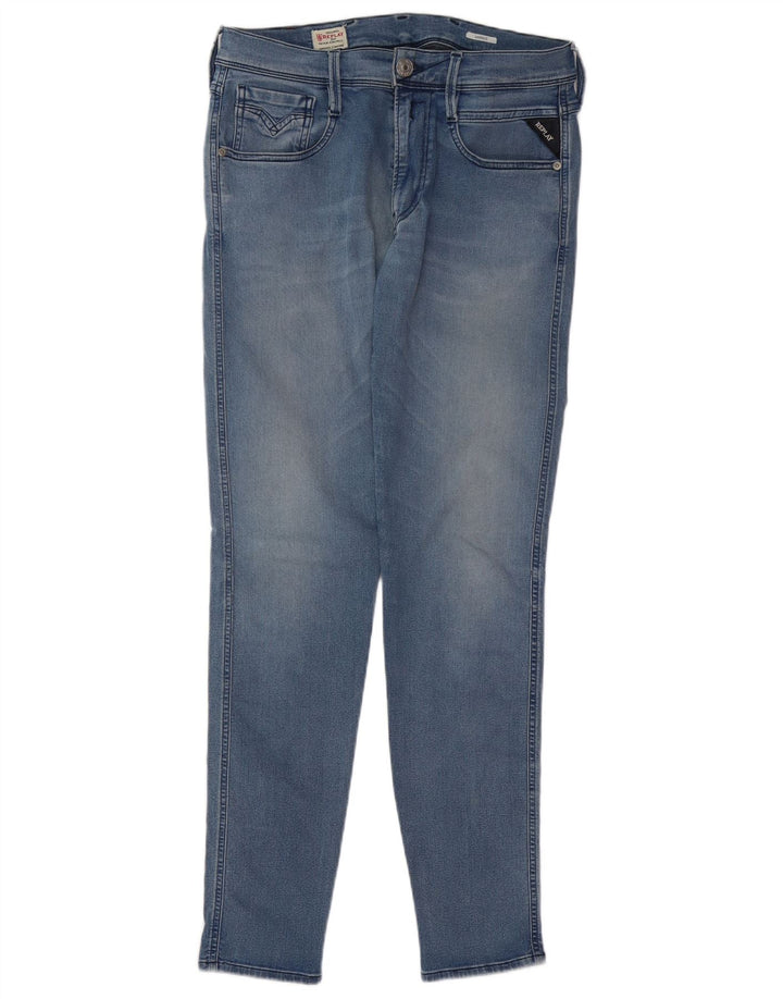 REPLAY Ανδρικό Anbass Slim Jeans W32 L30 Blue Cotton