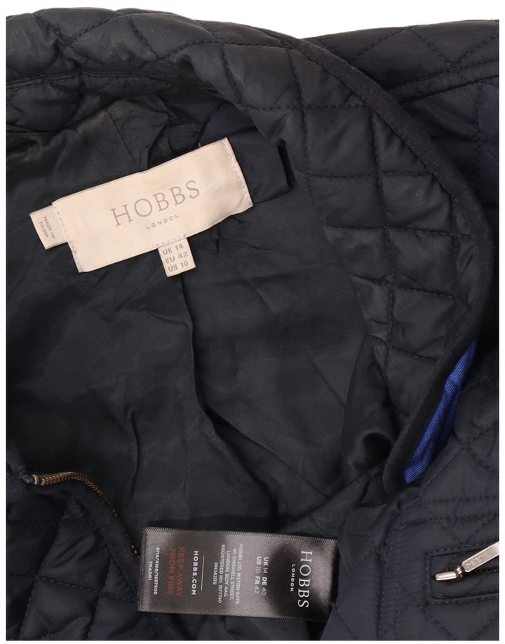 Hobbs Γυναικείο Καπιτονέ μπουφάν UK 14 Large Navy Blue Polyamide