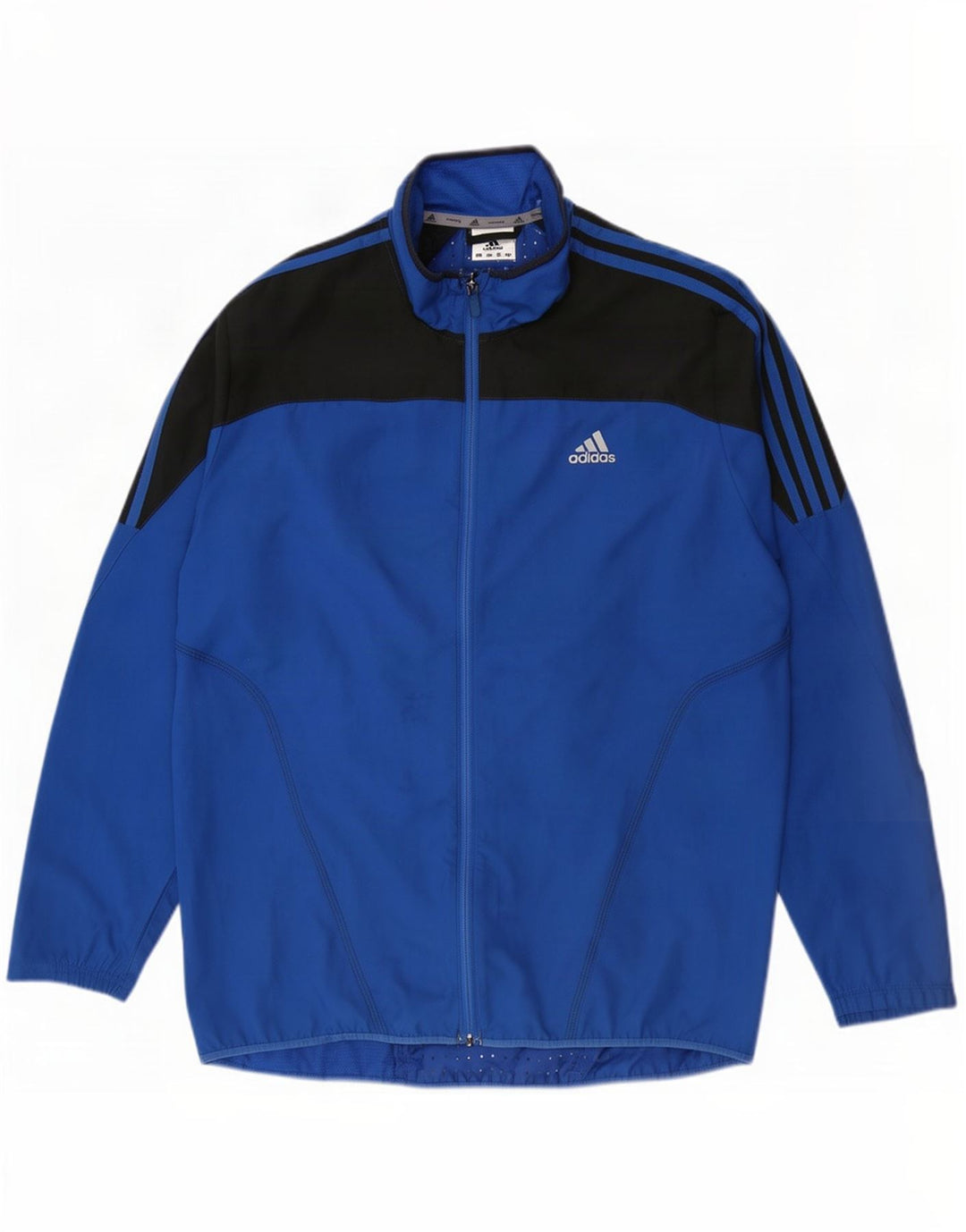 Ανδρική φόρμα Adidas Top Jacket Large Blue Colourblock Polyester
