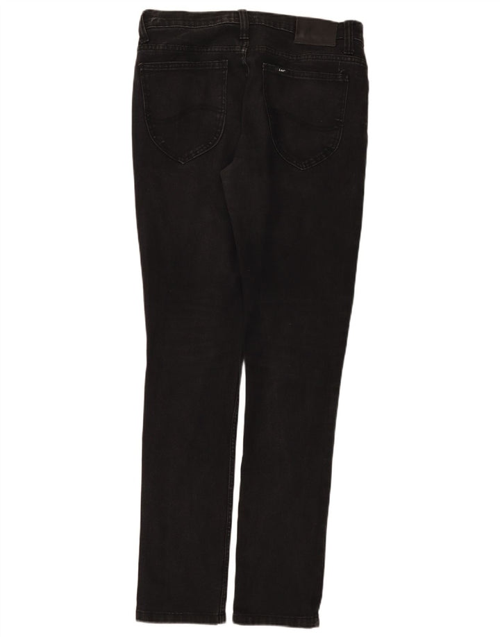 Lee Mens Slim Jeans W32 L33 Μαύρο βαμβακερό