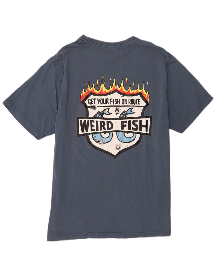 Ανδρικό μπλουζάκι Weird Fish Graphic T-Shirt XL Μπλε βαμβακερό
