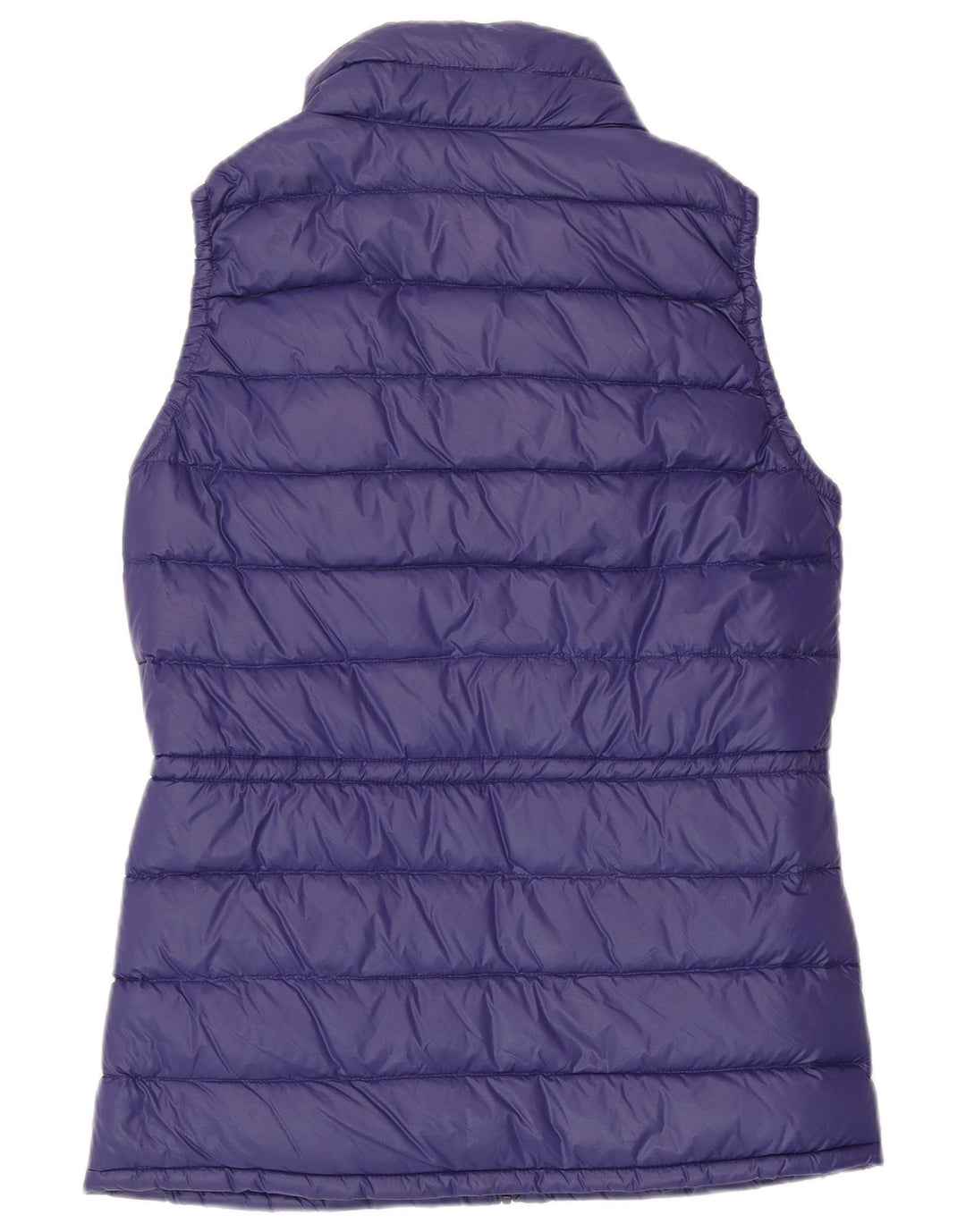 BENETTON Γυναικεία padded Gilet UK 10 Small Purple Polyamide