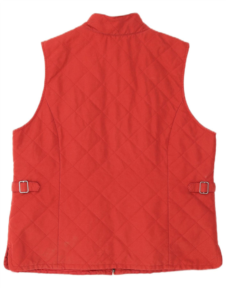 Orvis Γυναικεία Καπιτονέ Gilet UK 16 Large Red Polyester