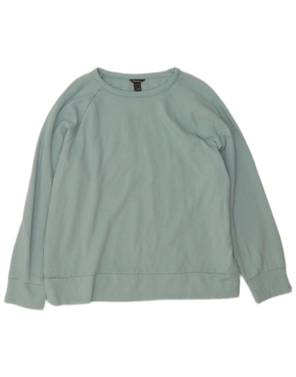 Γυναικείο φούτερ Eddie Bauer Jumper UK 16 Large Blue Polyester
