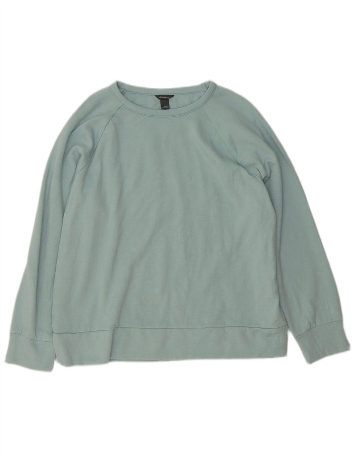 Γυναικείο φούτερ Eddie Bauer Jumper UK 16 Large Blue Polyester