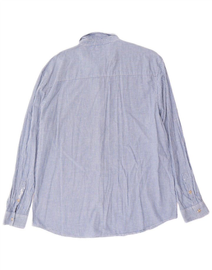 Ανδρικό πουκάμισο Wrangler 2XL Blue Check Cotton