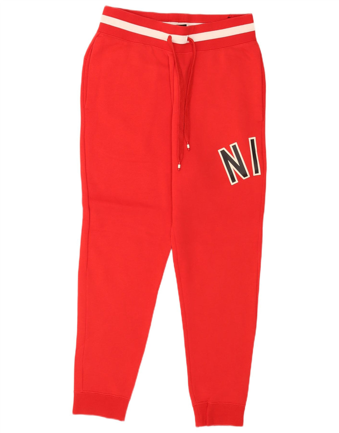 Ανδρική φόρμα γυμναστικής γραφική Nike, Joggers, μεσαίο κόκκινο, βαμβακερό