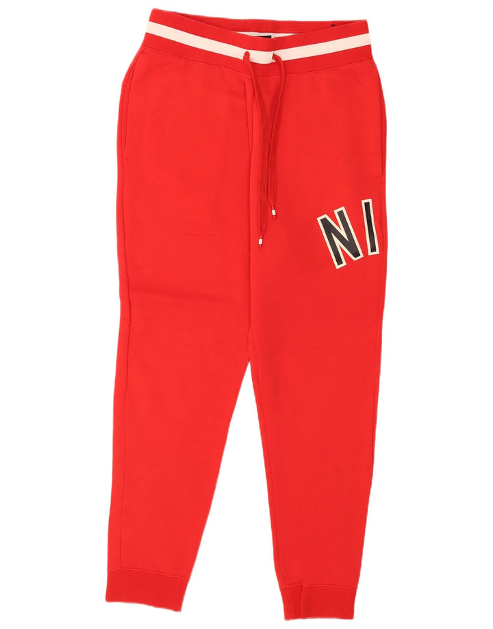 Ανδρική φόρμα γυμναστικής γραφική Nike, Joggers, μεσαίο κόκκινο, βαμβακερό