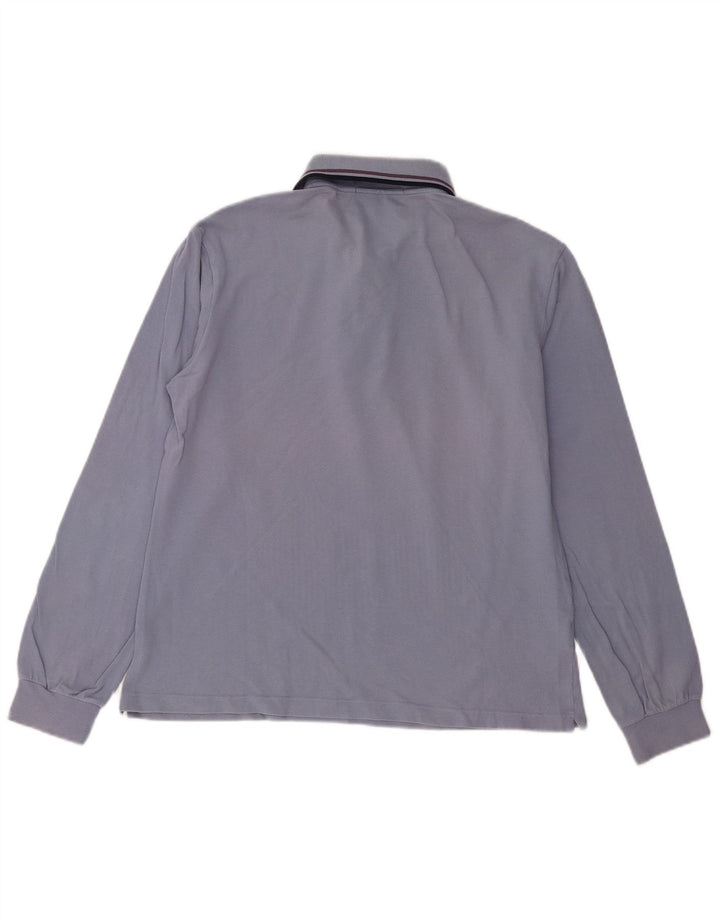 FRED PERRY Ανδρικό μακρυμάνικο μπλουζάκι πόλο μεσαίο βαμβακερό