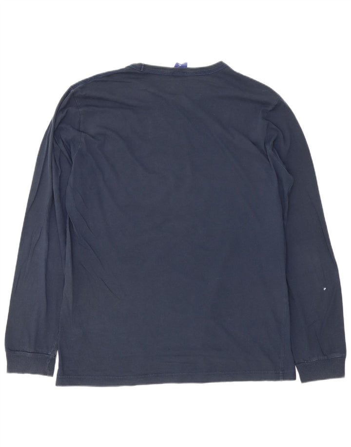 Champion Ανδρικό γραφικό τοπ μακρυμάνικο μεγάλο navy blue