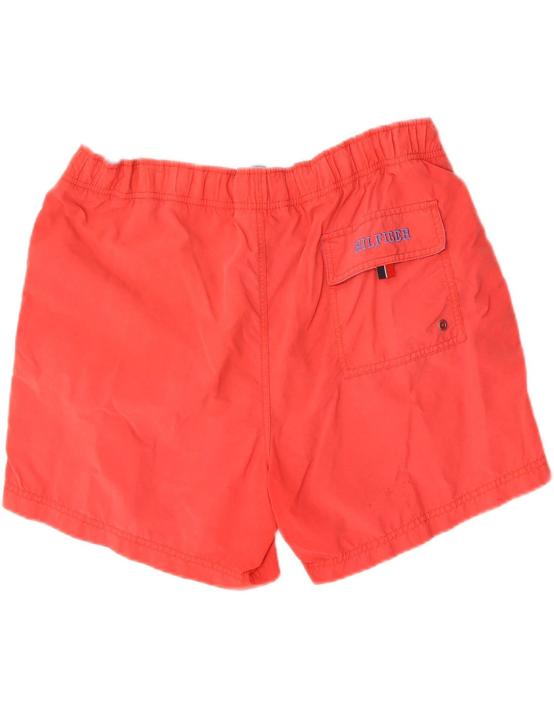 TOMMY HILFIGER Mens Swimming Shorts XL Red Polyester Vintage Tommy Hilfiger and Second-Hand Tommy Hilfiger from Messina Hembry 