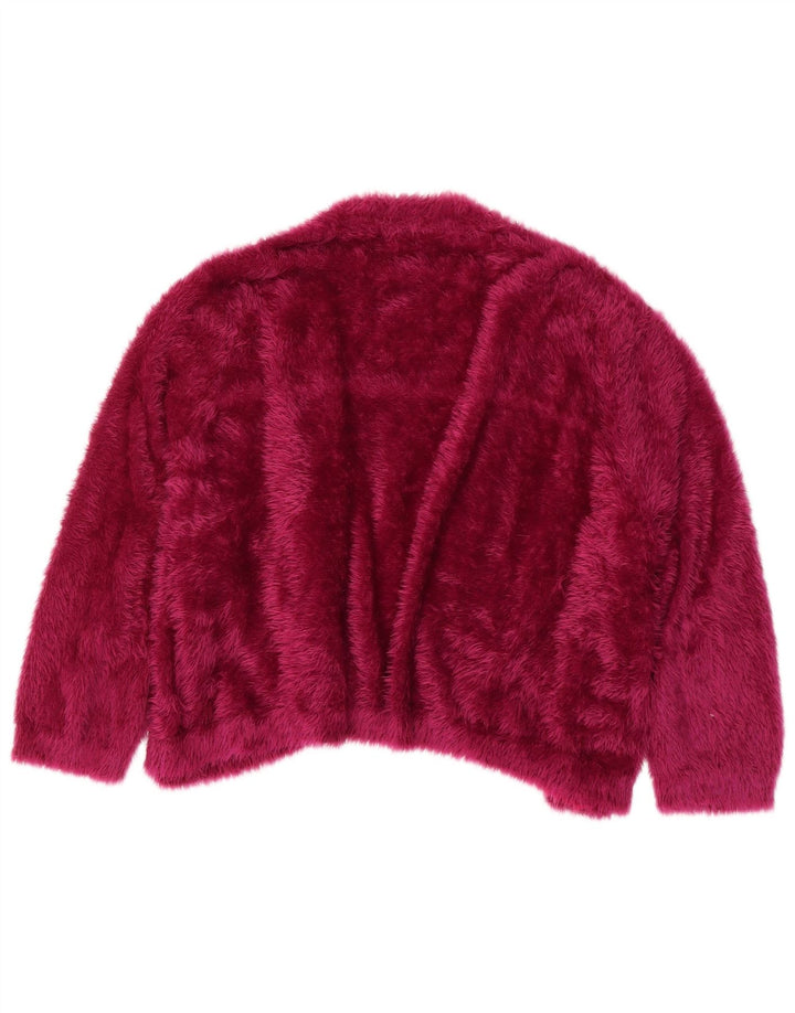MARKS & SPENCER Γυναικεία 3/4 μανίκια Bolero Jumper UK 22 3XL Maroon