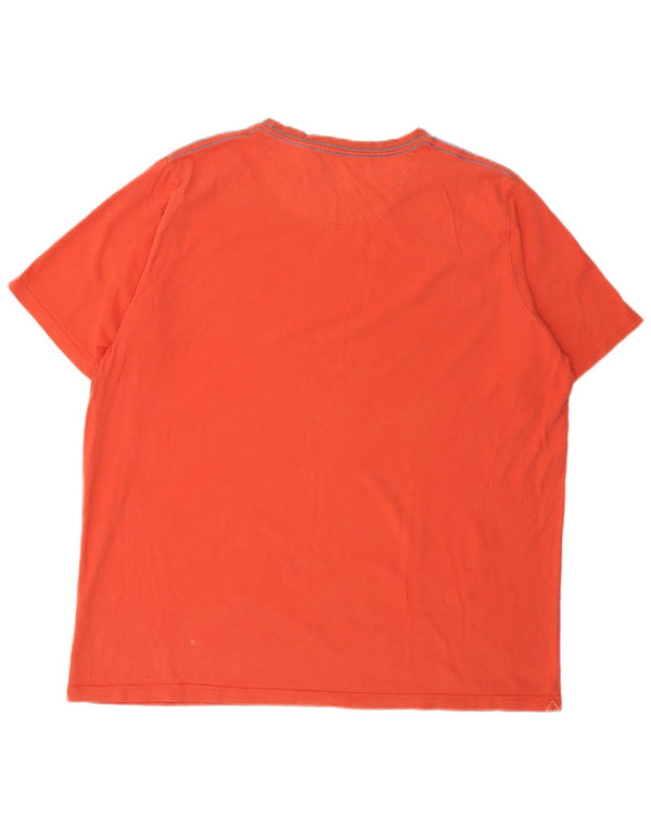 Ανδρικό T-Shirt Fat Face Top 2XL πορτοκαλί βαμβακερό