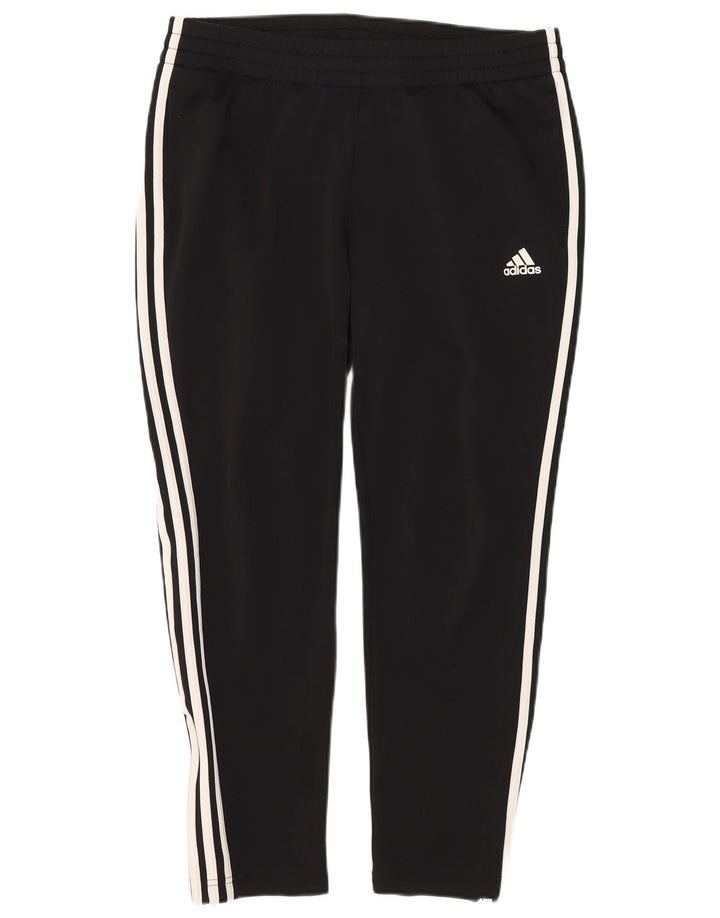 Adidas Γυναικεία φόρμα παντελόνι UK 16/18 Large Μαύρο Πολυεστέρας