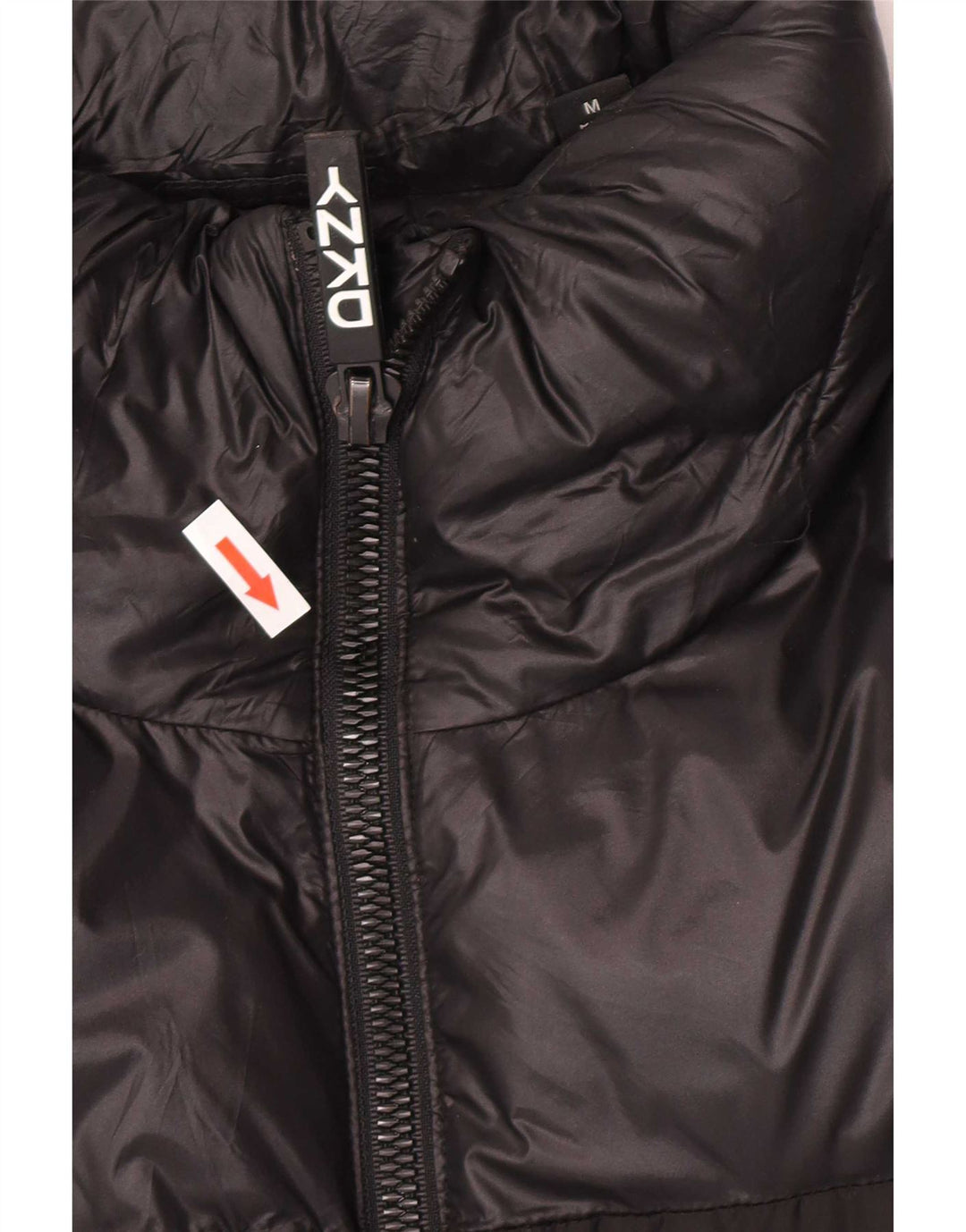 Dkny Ανδρικό γραφικό μπουφάν με επένδυση UK 38 Medium Black Colorblock Nylon