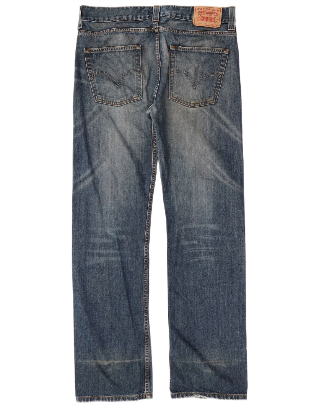 LEVI'S Ανδρικό τζιν 506 ίσιο W36 L34 Μπλε βαμβακερό