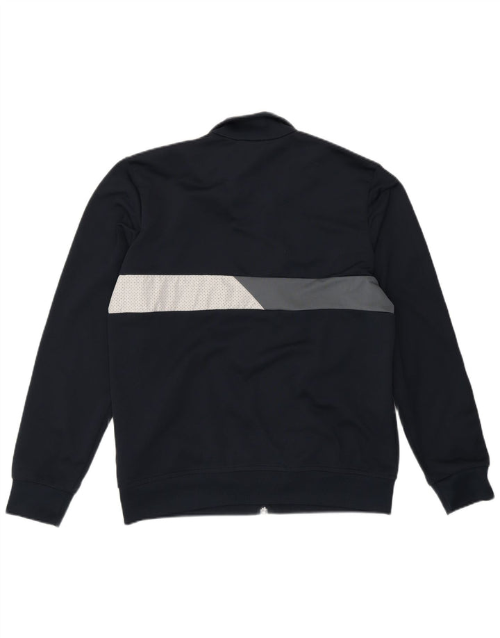 Adidas Boys αθλητική φόρμα Top Jacket 13-14 Years Navy Blue Colourblock