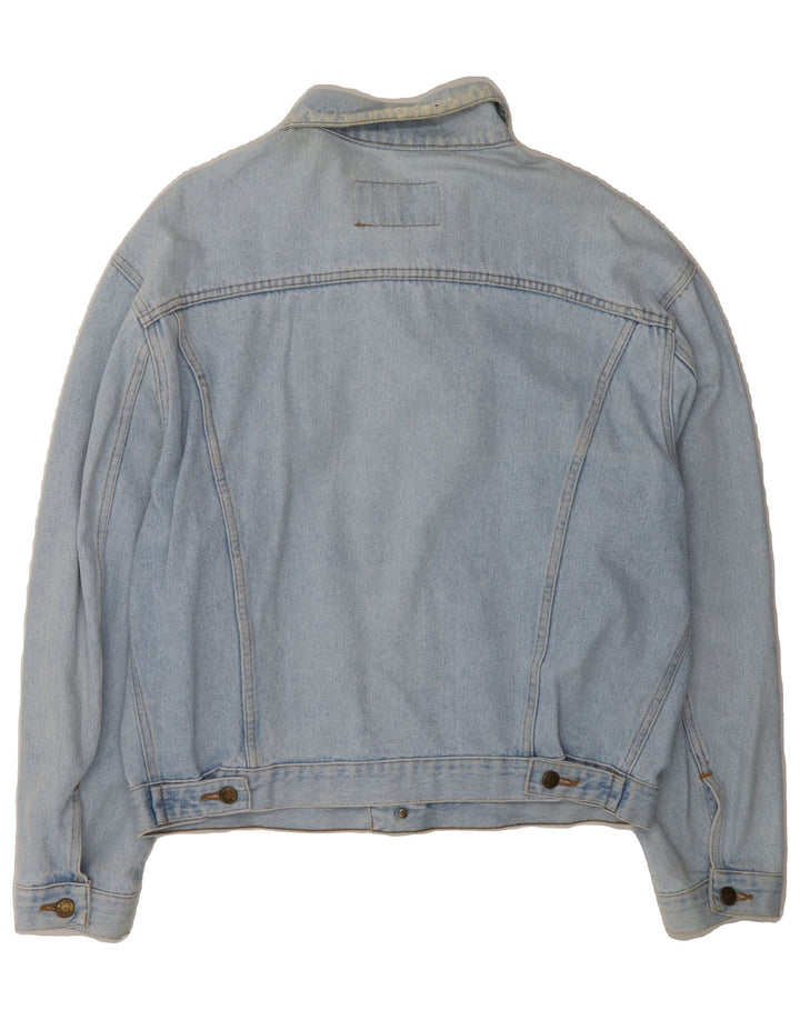 CARRERA Mens Denim Jacket UK 40 Large Blue Cotton Vintage Carrera and Second-Hand Carrera from Messina Hembry 