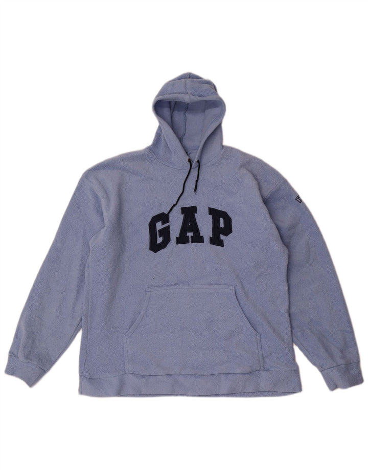 Ανδρικό Gap Graphic Hooded Fleece Jumper Large Blue