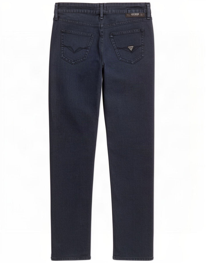 Guess Ανδρικό Slim Chino Παντελόνι W29 L32 Navy Blue Polyester