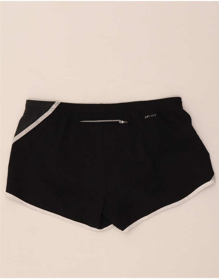 Γυναικείο αθλητικό σορτς Nike Dri Fit UK 14 μεσαίο μαύρο πολυεστέρα