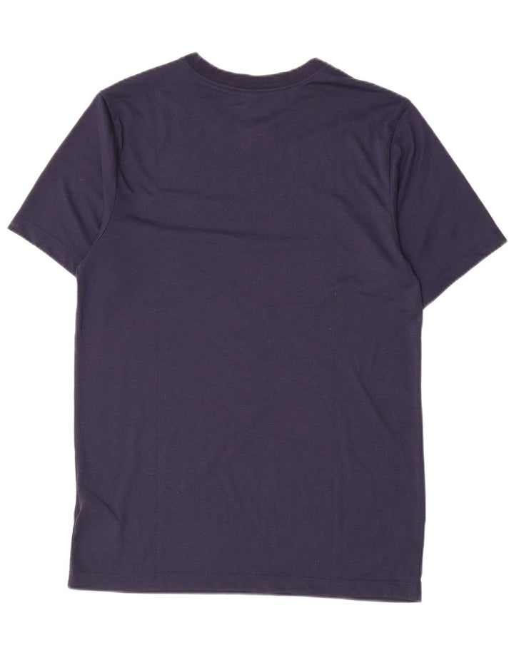 Ανδρικό μπλουζάκι Nike με γραφικό Dri Fit Small, Navy Blue Polyester