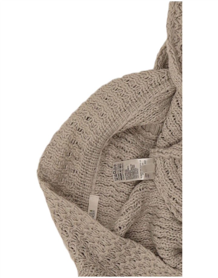 Marks & Spencer Γυναικείο αμάνικο ανοιχτό πουλόβερ UK 10 Small Grey