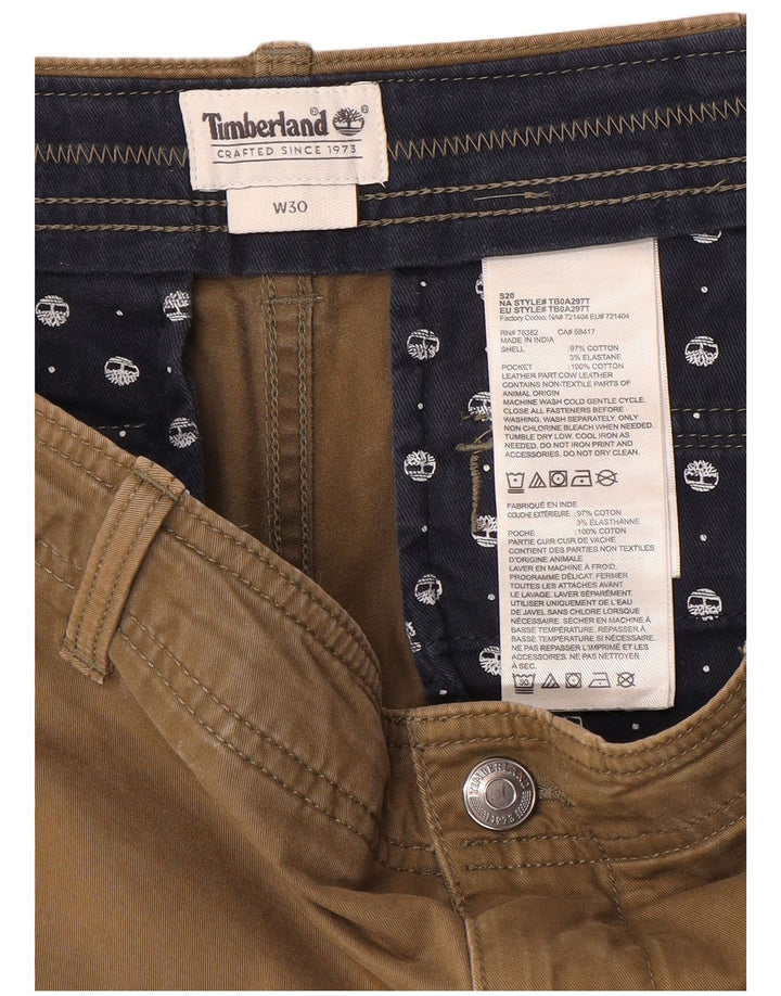 Ανδρικό σορτς Cargo Timberland W30 Βαμβακερό μεσαίο μπεζ