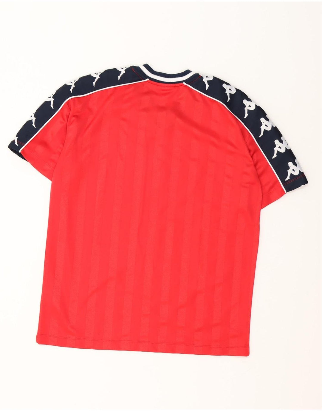Ανδρικό γραφικό T-Shirt KAPPA Top Small Red Colourblock