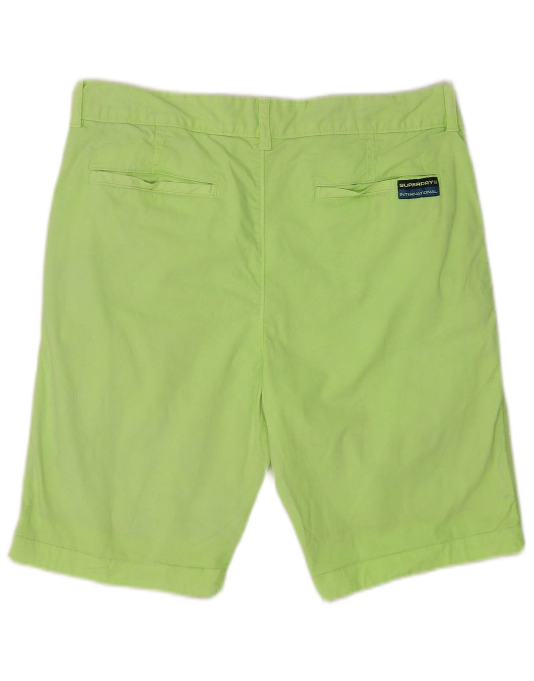 Ανδρικό σορτς Chino Superdry Small W29 πράσινο βαμβακερό