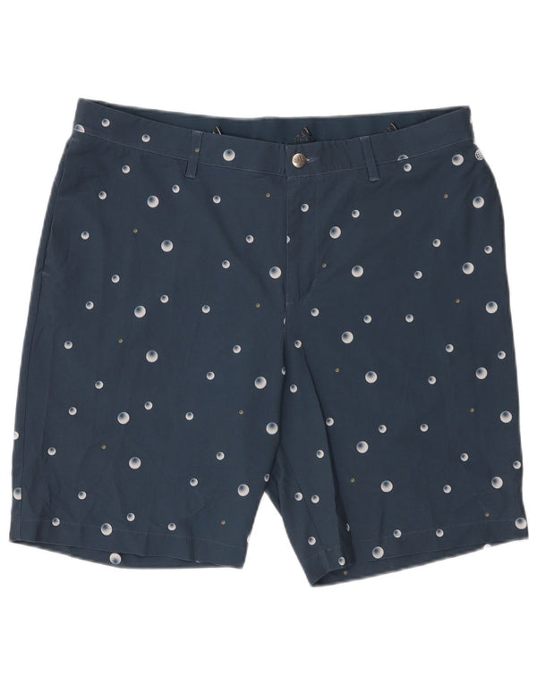Adidas Ανδρικό σορτς Chino W36 Μεγάλο μπλε ναυτικό πολυεστέρα με στίγματα