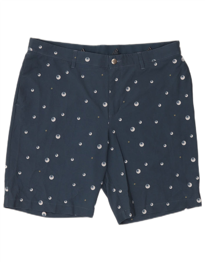 Adidas Ανδρικό σορτς Chino W36 Μεγάλο μπλε ναυτικό πολυεστέρα με στίγματα