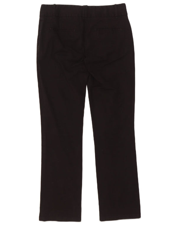 Zara Γυναικείο ίσιο παντελόνι Chino EU 38 Small W28 L30 Μαύρο