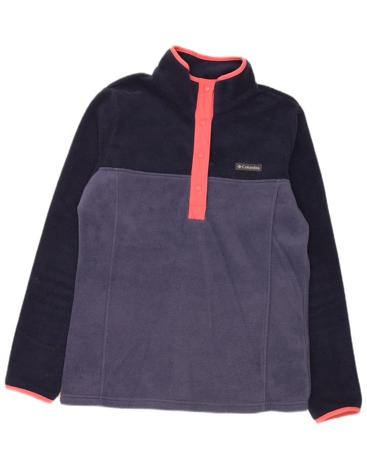 Γυναικείο φλις άλμα με φερμουάρ COLUMBIA UK 14 Medium Navy Blue Colourblock