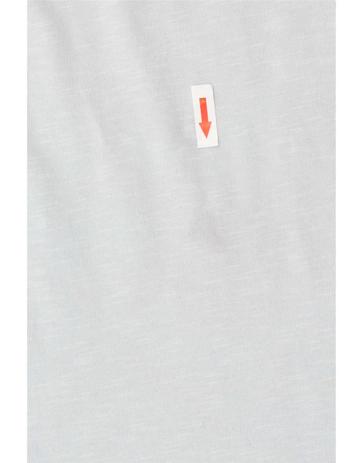 Ανδρικό γραφικό T-Shirt Fat Face Top μεγάλο μπλε βαμβακερό